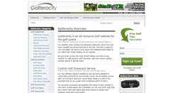 Desktop Screenshot of golferocity.com